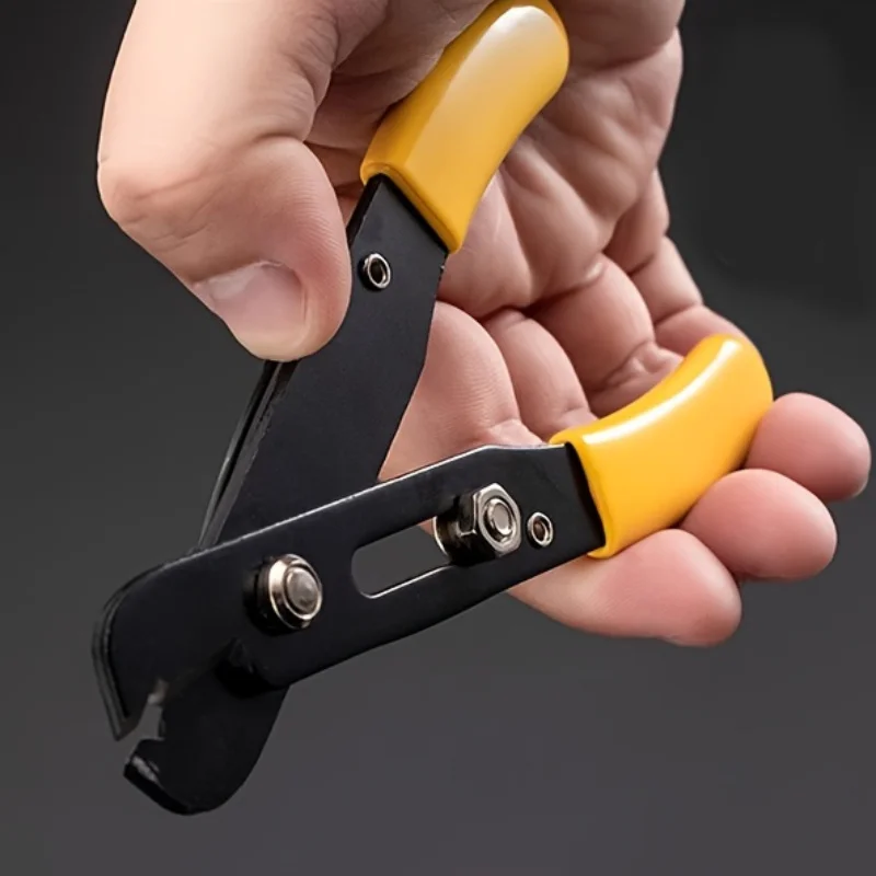 1pc Jewelry Making Chain Pliers - Riveted Manual Bag Chain Opening/Closing Tool DIY Cutter Toothless Clamp Adjustable Stripper