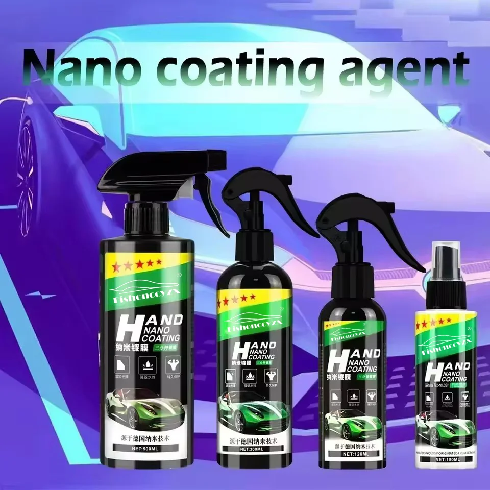 Nano Ceramic Car Coating Auto Detailing Products Liquid Spray Polish Wax Film Paint Care Protector Kit Accessories