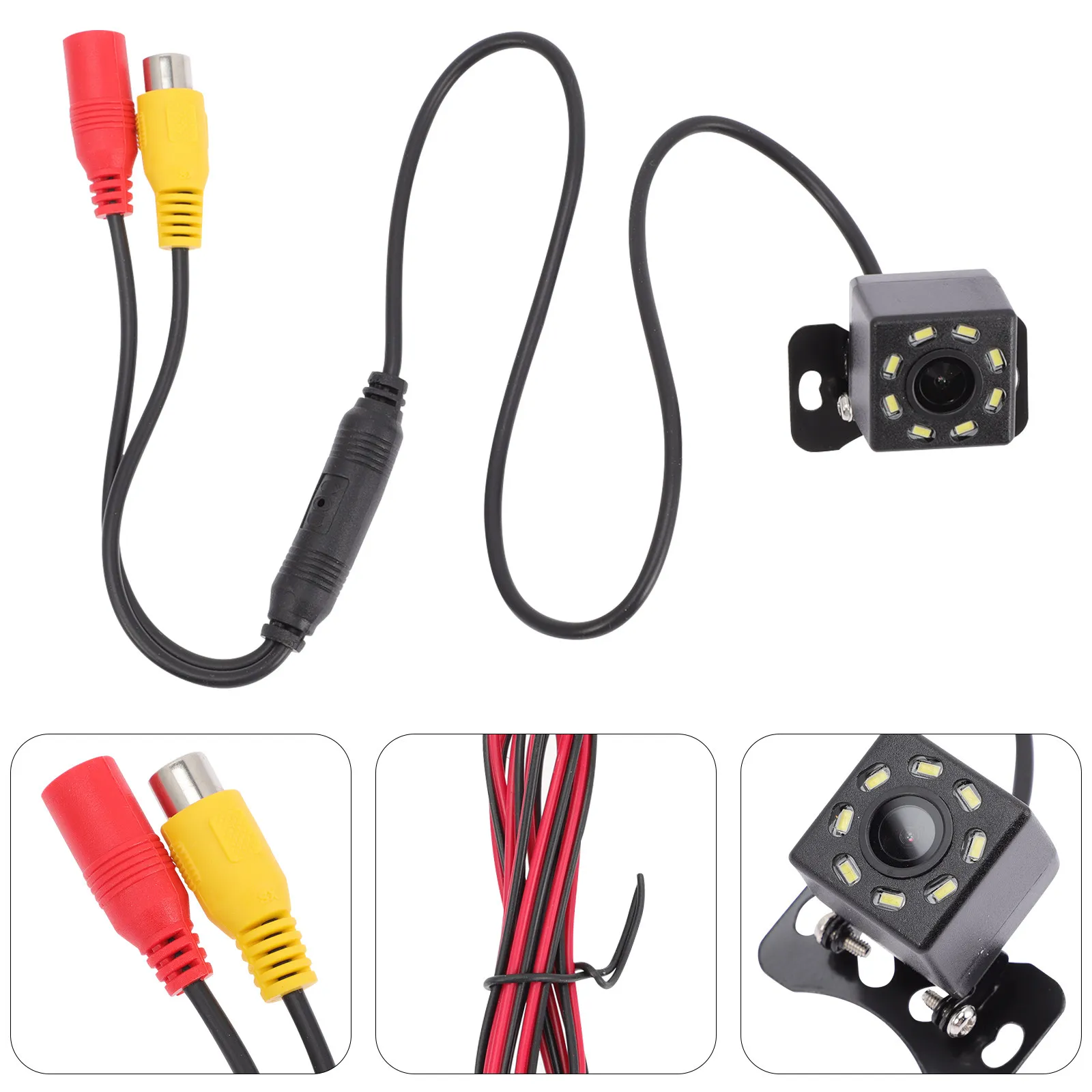 

Автомобильная камера заднего вида: пластиковая, прочная, широкоугольная, для парковки, мониторинга и обеспечения безопасности автомобиля