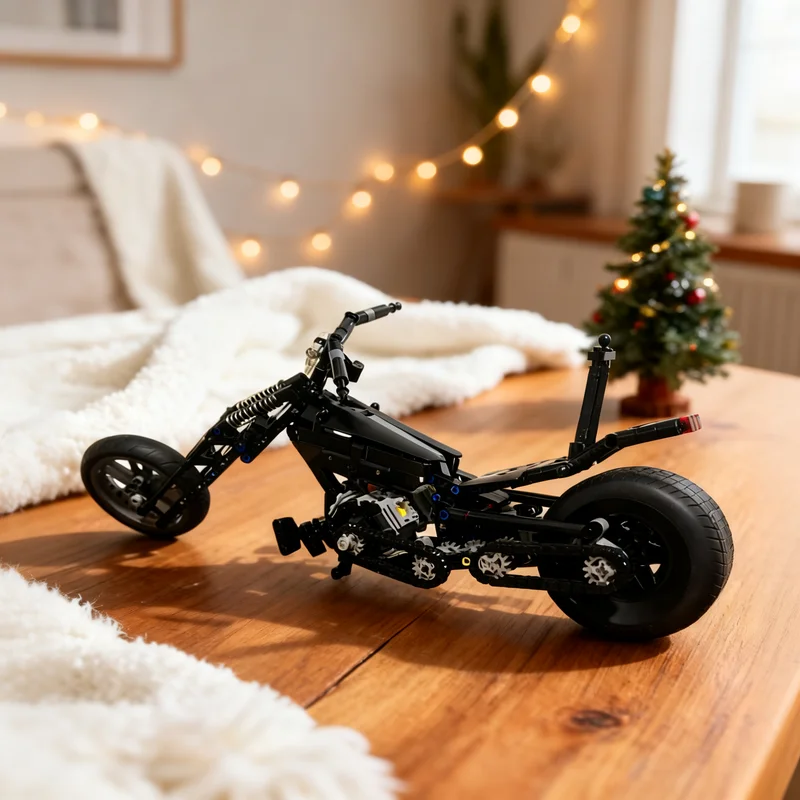 416pcs MOC Darth Vader's Motorcycle - 42036+42050 Darth Vader Technical Model Toy Building Blocks Architecture Christmas Gift 3D