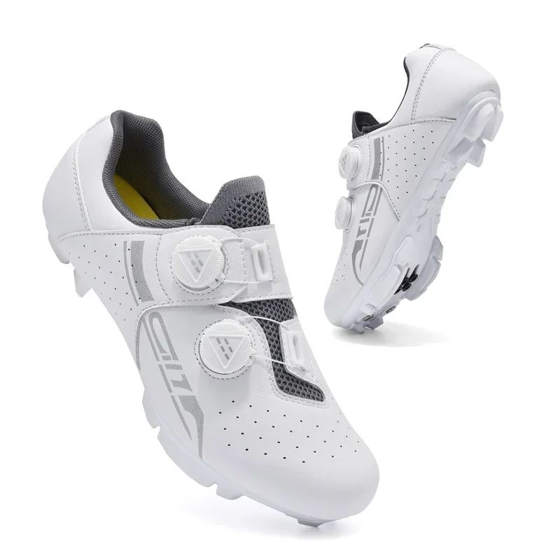 

Cycling Sneaker Mtb Flat Pedal Bicycle Shoes Man Cleat Bicycle Mountain Bike Racing Lock Breathable Motorcycle Boots