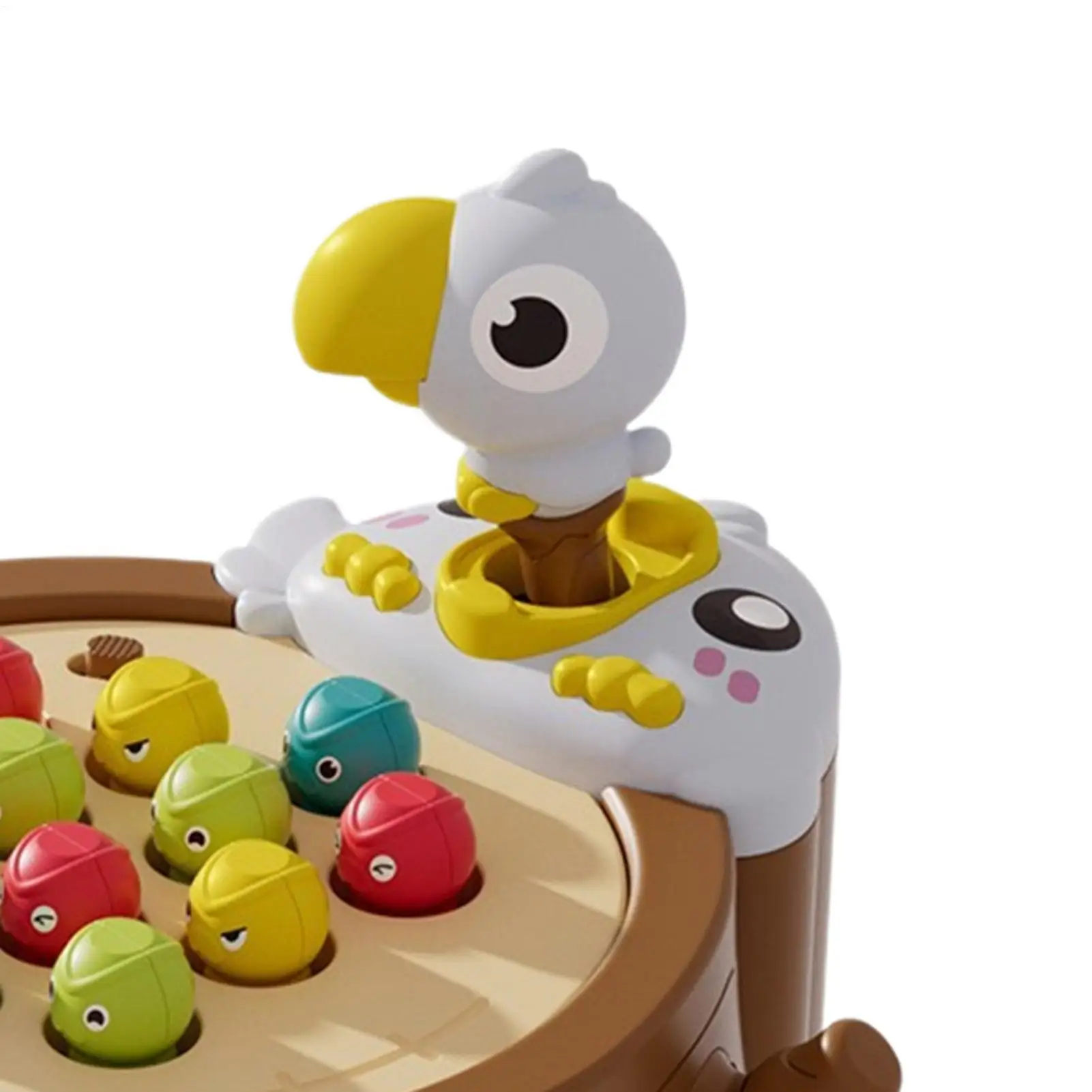 Magnetic Worm Game Woodpecker Magnetic Bird Sensory Learning Toys Fine Motor Skills Montessori Toys Gift for Toddler Kids