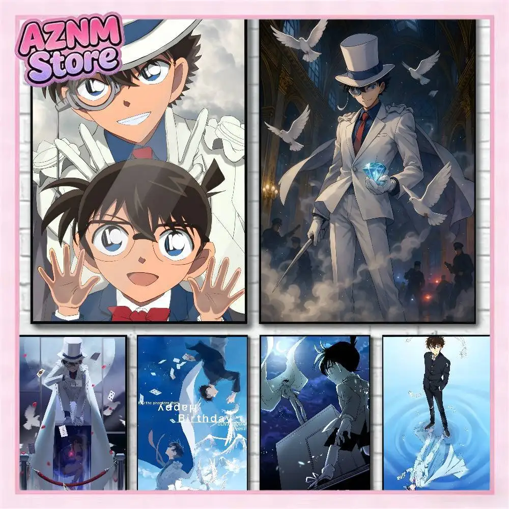 1pc frameless Canvas Paintings KT-Detective Conan J-Jason Kidd Poster Canvas painting poster with prints Home bedroom living