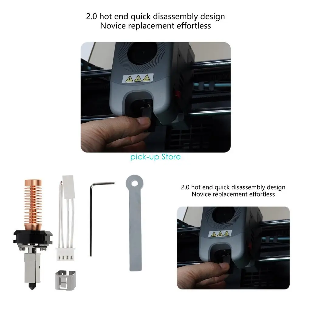 Q5WA Innovative 5M/5MPro Hotend Printing Accessory para estudios creativos