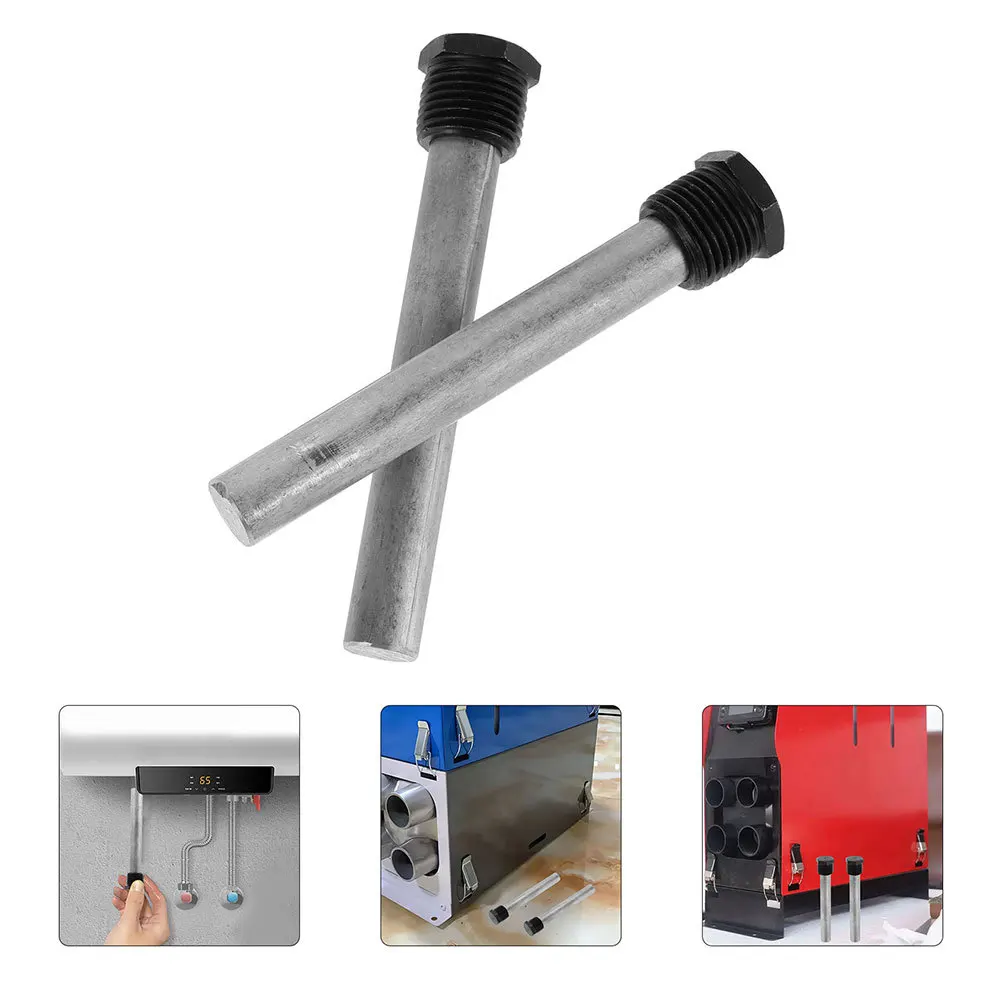 

1 set 1 Set Magnesium Anode Rod 1/2 Npt For Heater Replacement Trailer Hot Water Tank Part Durable Heating System