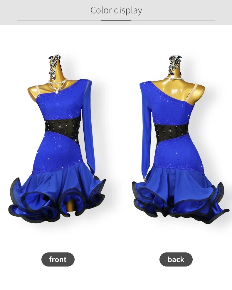 2026 Lateinamerikanische Tanzkleidung Wettbewerbsanzug Mädchen Samba Party Kostüm Damen Elegantes Partykleid Amerikanische Kleidung Sport Prom Tanzbekleidung – Detail 6