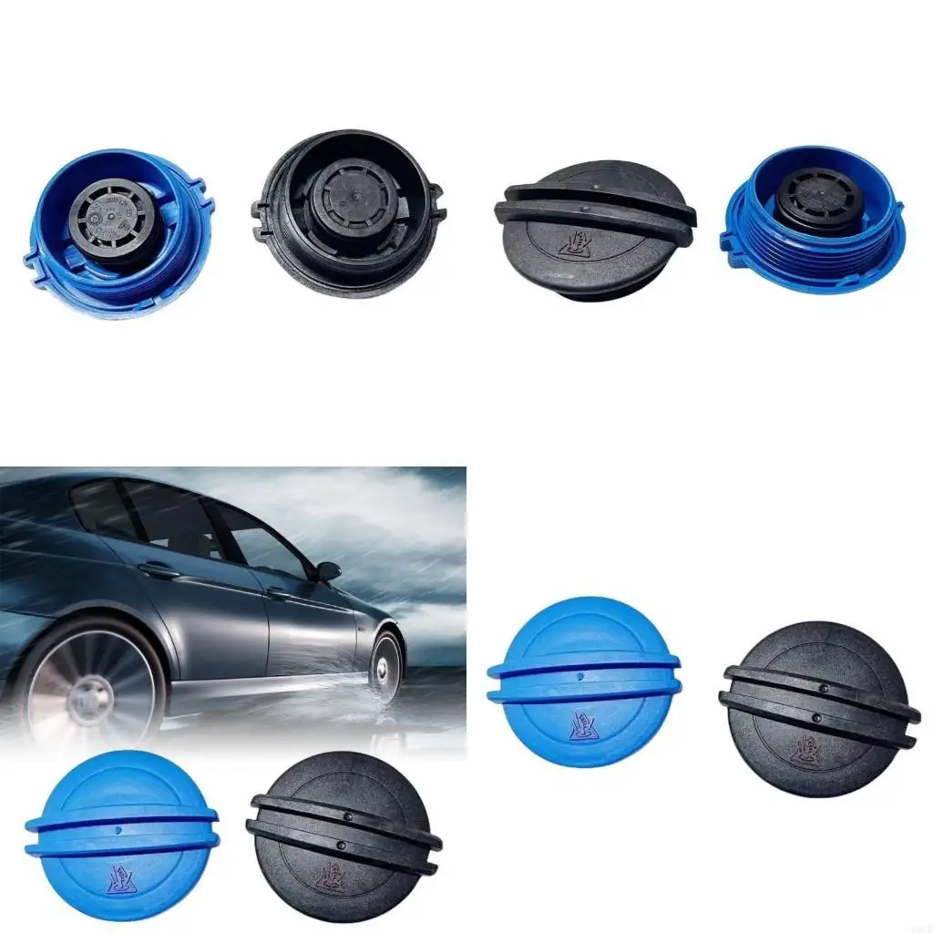 Heat Resistant Plastic Coolant Reservoir Cover Radiator Cap Leak Proof For Golf 3B0121321 Reliable Sealing Performances H9EE