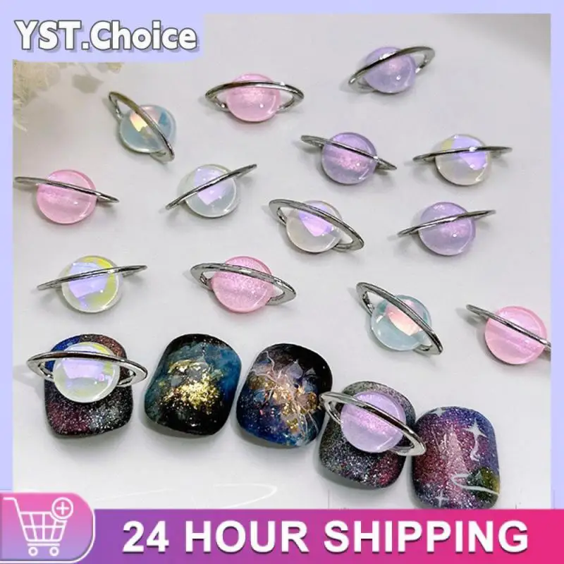 

Наклейки для ногтей Saturn Planet, нашивка в виде звезды, дизайн, легко сочетающиеся, водонепроницаемые и прочные, легко носить с собой, украшения для ногтей с планетой Земли