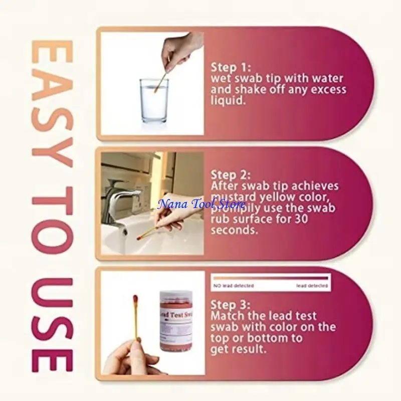 31GJ Testing Swabs 30S Result Test for Metal