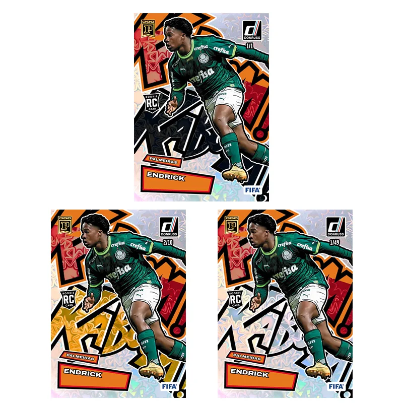 

Panini 2023-24 NFT Donruss Soccer Kaboom Endrick Palmeiras DIY Homemade Football Star Trading Cards Birthday Gift Collection