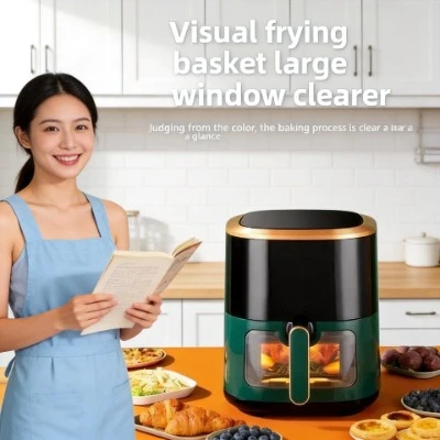 

18L Visual Air Fryer Household Large Capacity Oil Free Fully Automatic Electric Fryer Multifunctional Kitchen Appliance