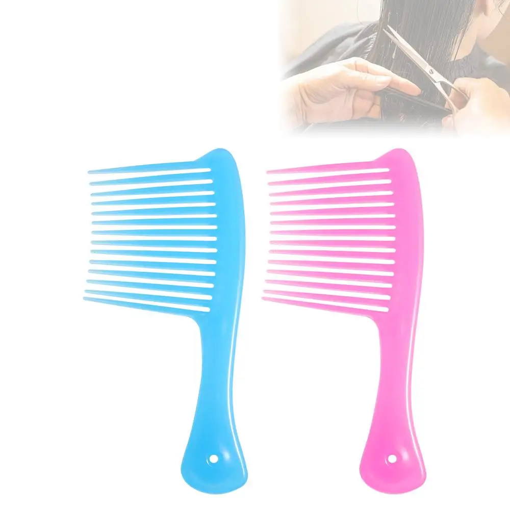 Hairdressing Large Wide Tooth Comb Smoothing Comb Anti-static Dyeing Styling Brush Straight Styling Tool Oil Head Comb