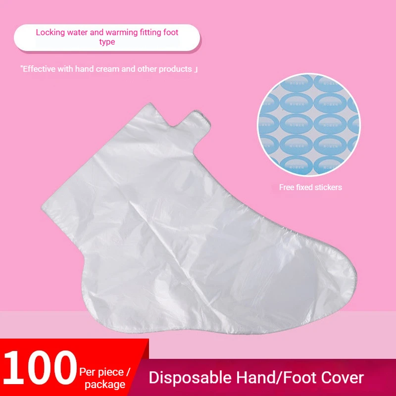 

Набор из 400 одноразовых масок для ног, защитных чехлов от трещин, водонепроницаемых бахил, пластиковых чехлов для ног, масок для рук, набор для домашнего ухода с бесплатными фиксирующими наклейками