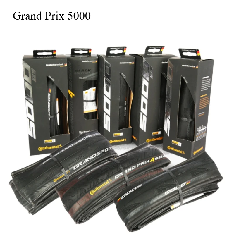 New Grand Prix 5000/700X25C 28C Clincher Road Bicycle Tires Cream Skinwall Bicycle Folding Stab-Resistant Tire GP5000