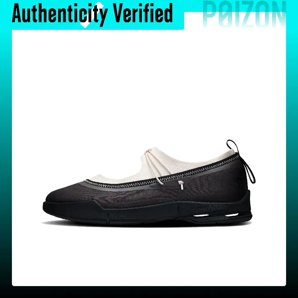 On x Zendaya X Law Roach Cloudnova Moon Mary Jane Shoes Women's Black White 3WG30581430