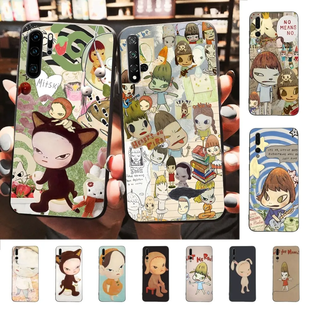 Чехол для телефона Y-Yoshitomo Girl NaraS для Huawei P 8 9 10 20 30 40 50 Pro Lite Psmart Honor 10 Lite 70 Mate 20lite