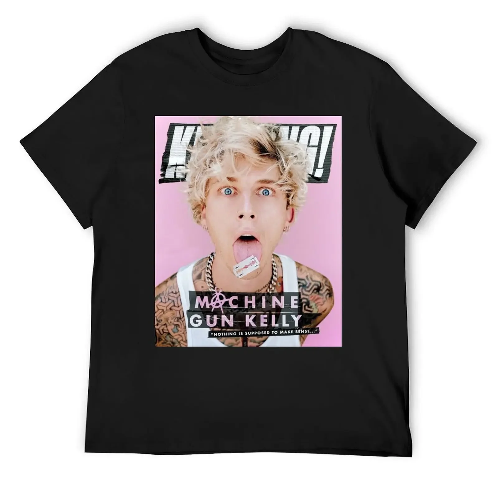 

Crazy Face Blonde Man T-Shirt aesthetic clothes plus sizes mens designer clothes
