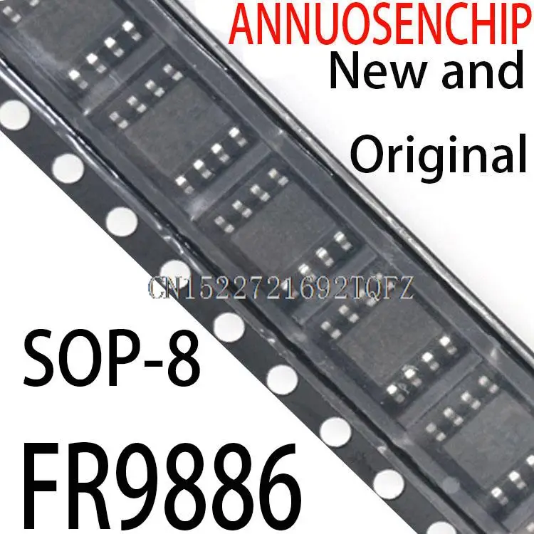 50PCS New and Original FR9886DSORTR FR9886D  SOP-8 FR9886