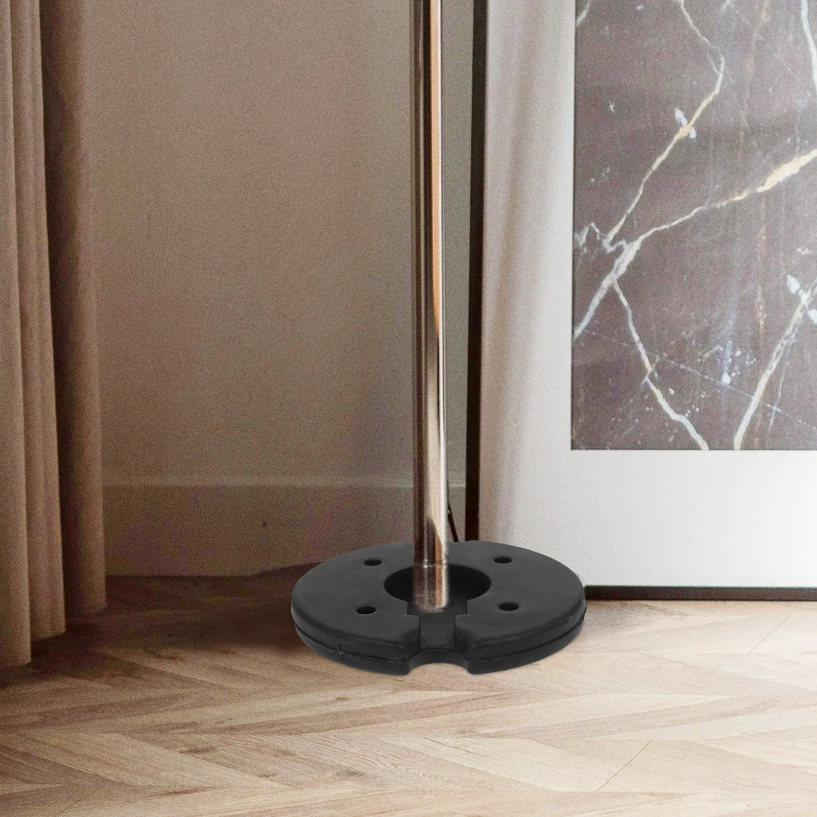 

Heavy Duty Lamp Base 130x20 Iron Counterweight Desk Floor Lamp St Metal Weighted Accessory Loader Stable Decor