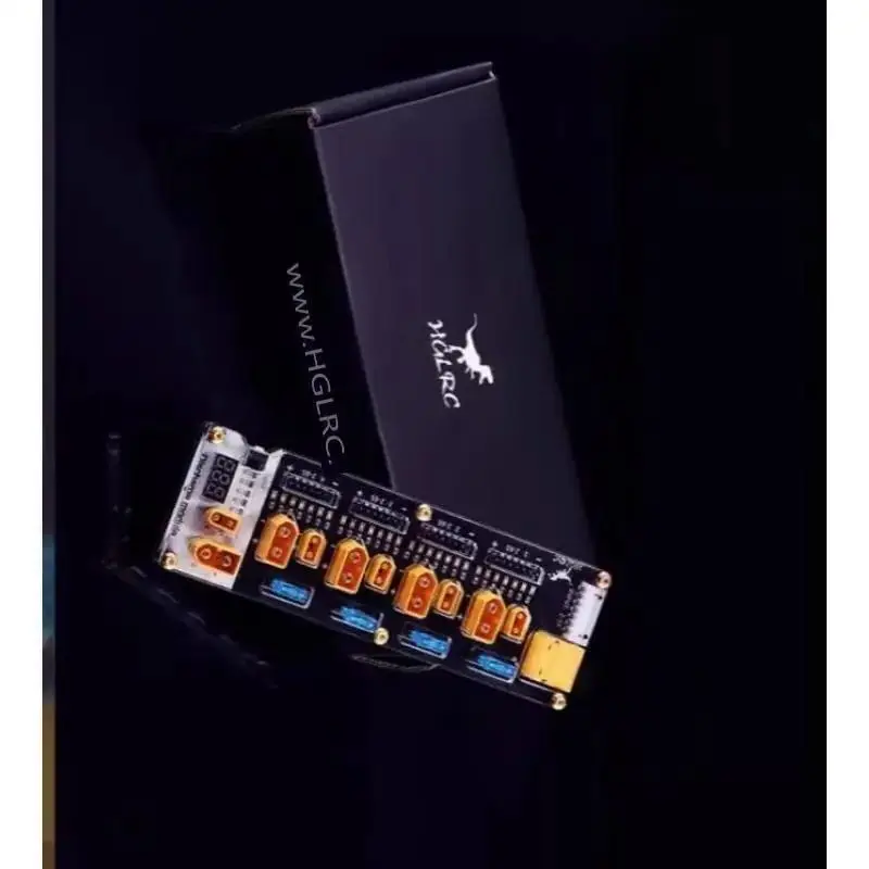 

HGLRC Thor PRO LIPO Battery Balancer Charger Board 40A XT60 XT30 2-6S LIPO Charger for IMAX B6 ISDT Q6 Nano Reward6 Pro P6
