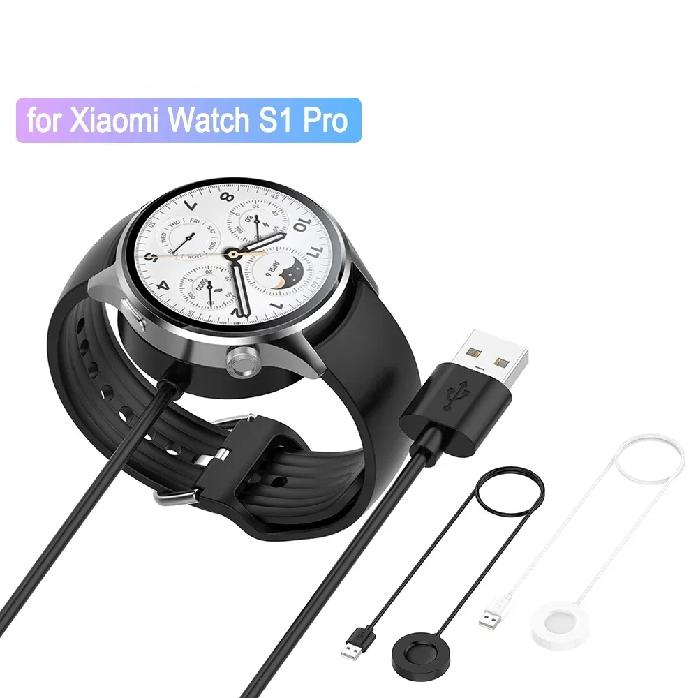 1m Charging Dock Station For Xiaomi Watch S1 Pro Smartwatch Wireless USB Charger Cable Cord Parts