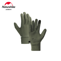 Naturehike Camping Men Outdoor Sports Warm Silicon Non-slip Touch Screen Gloves Women Full Finger riding Climbing Cycling Gloves