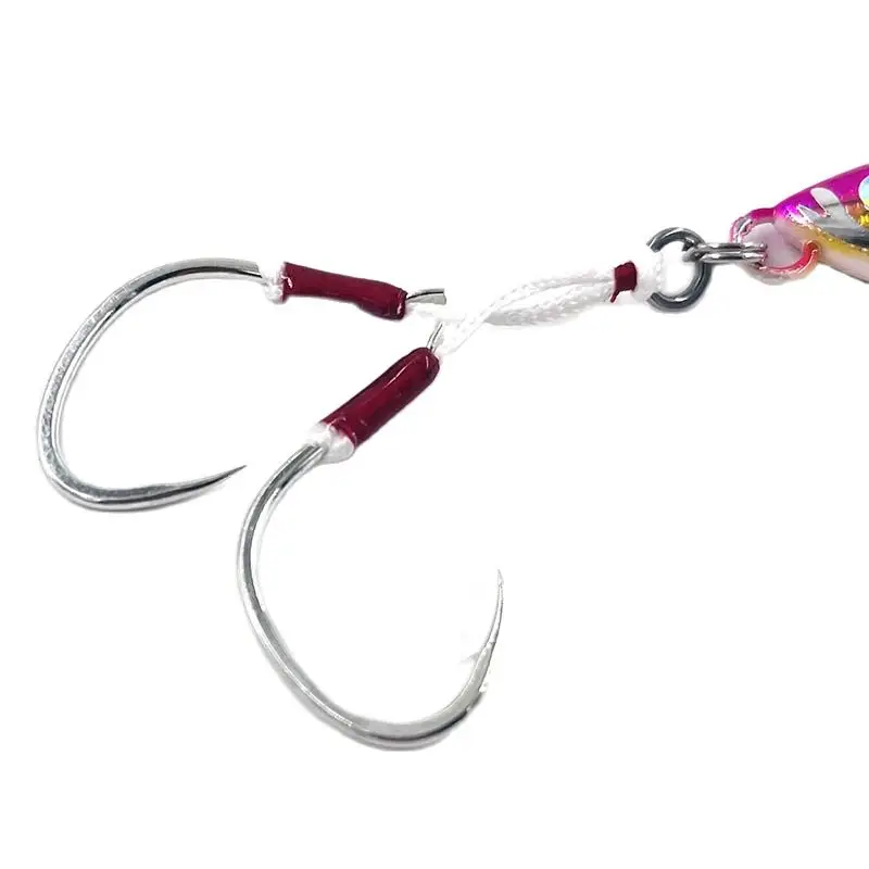 PAGEBASS Slow Metal Jig Señuelo Luminoso con Aleta – Pesca Alta Mar - imagen 2