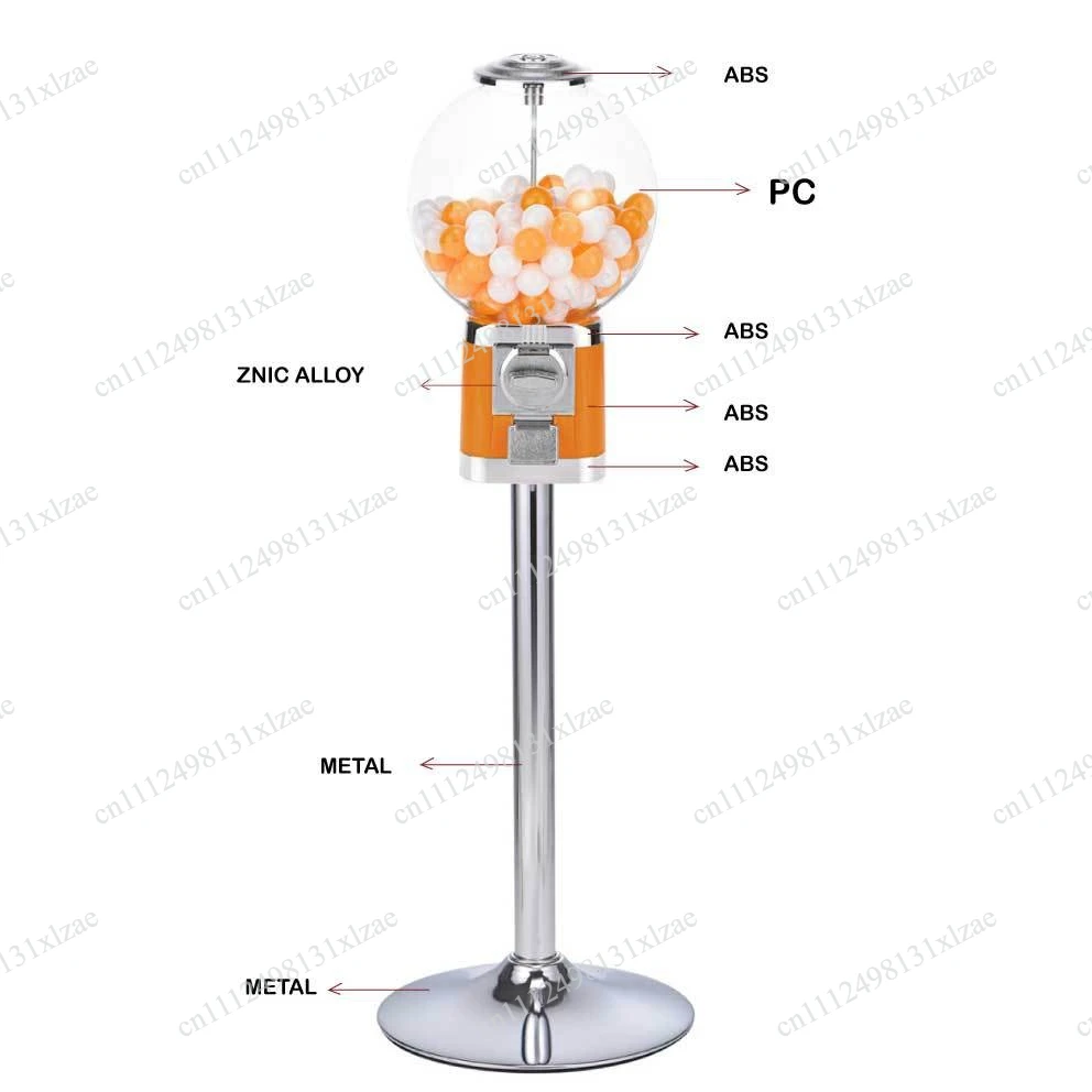 

Large Capacity 32mm Lottery Prop - Coin-Operated Gashapon Dispenser for Home Party & Gift Dispensing