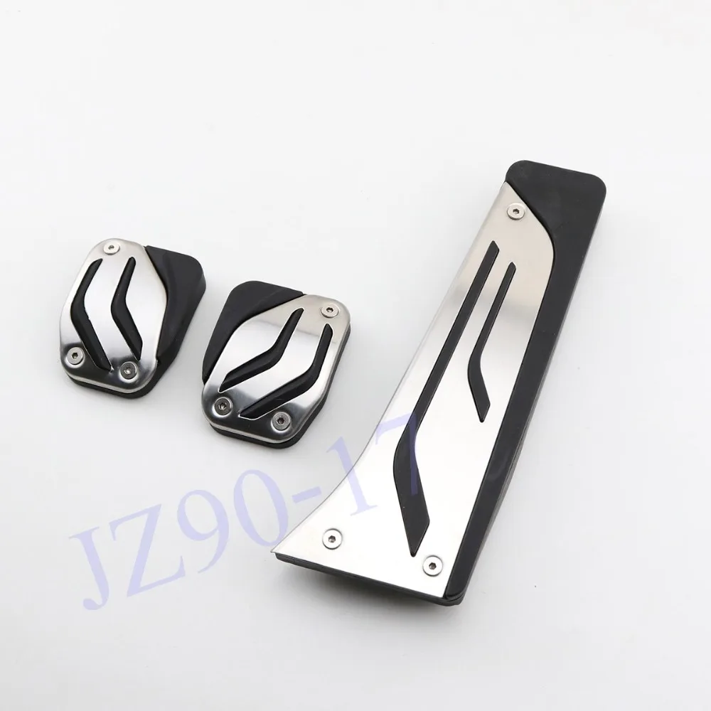 Stainless steel Gas Brake Pedal Fit For BMW 1 2 3 4 5 6 Series M2 M3 M4 M5 F20 F21 F22 F23 F82 Left & Right driving Accessories