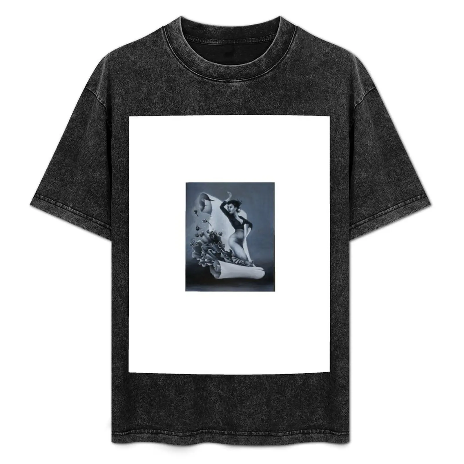 

Flamenco Dancer in a Scroll T-Shirt summer shirt Funny t-shirts cheap stuff mens t shirts pack