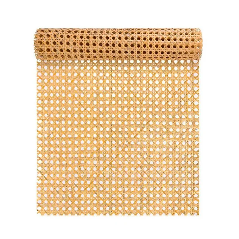 Versatile 16-Inch Rattan Webbing Rolls, 40-Inches Long, Suitable For Ceiling And Furniture Enhancements