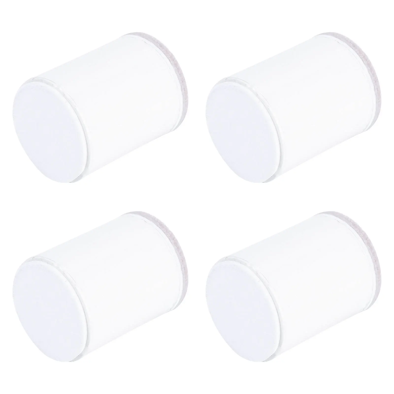 

4pcs Heightening Pads Carbon Steel Furniture Riser Durable Anti-Slip Moisture-Proof Lifting Pad For Table Bed Sofa Use