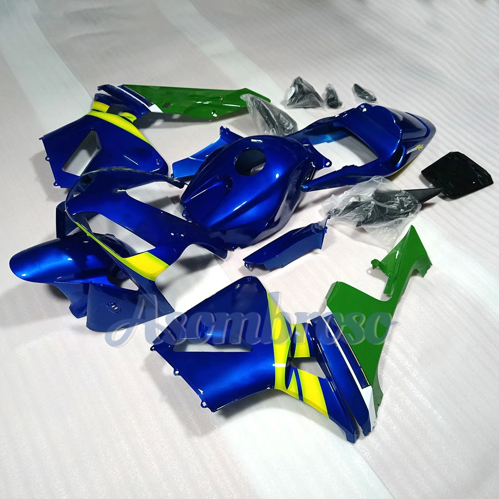 Motorcycle Aftermarket Parts Fairings kit fit For CBR600RR 2003 2004 movistar cbr 600rr Blue green  Bodywork Housing