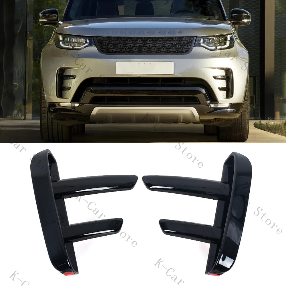 Car Front Bumper Grille Air Vent Cover Decoration Car Trim For Land Rover Discovery 5 L462 2017-2019