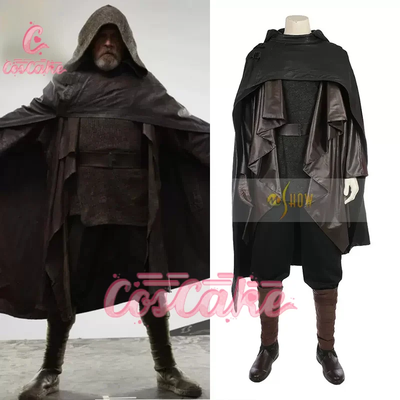 2024 Luke Skywalker Cosplay Costume The Mandalorian Jedi Knight Full Outfits Halloween Luke Stage Costumes