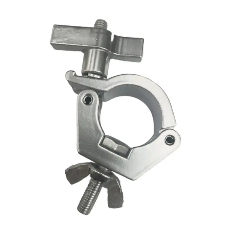 

Stage Lighting Clamps Heavy Duty Aluminum Alloy Swivel Lighting Clamp Lightweight Multifunctional Stable Stage Lighting