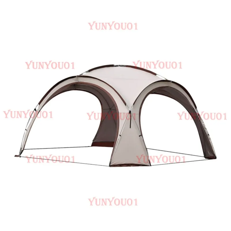 

Outdoor Dome Vinyl Tent Large Space Camping Overnight Shading Sun Protection Rain Protection