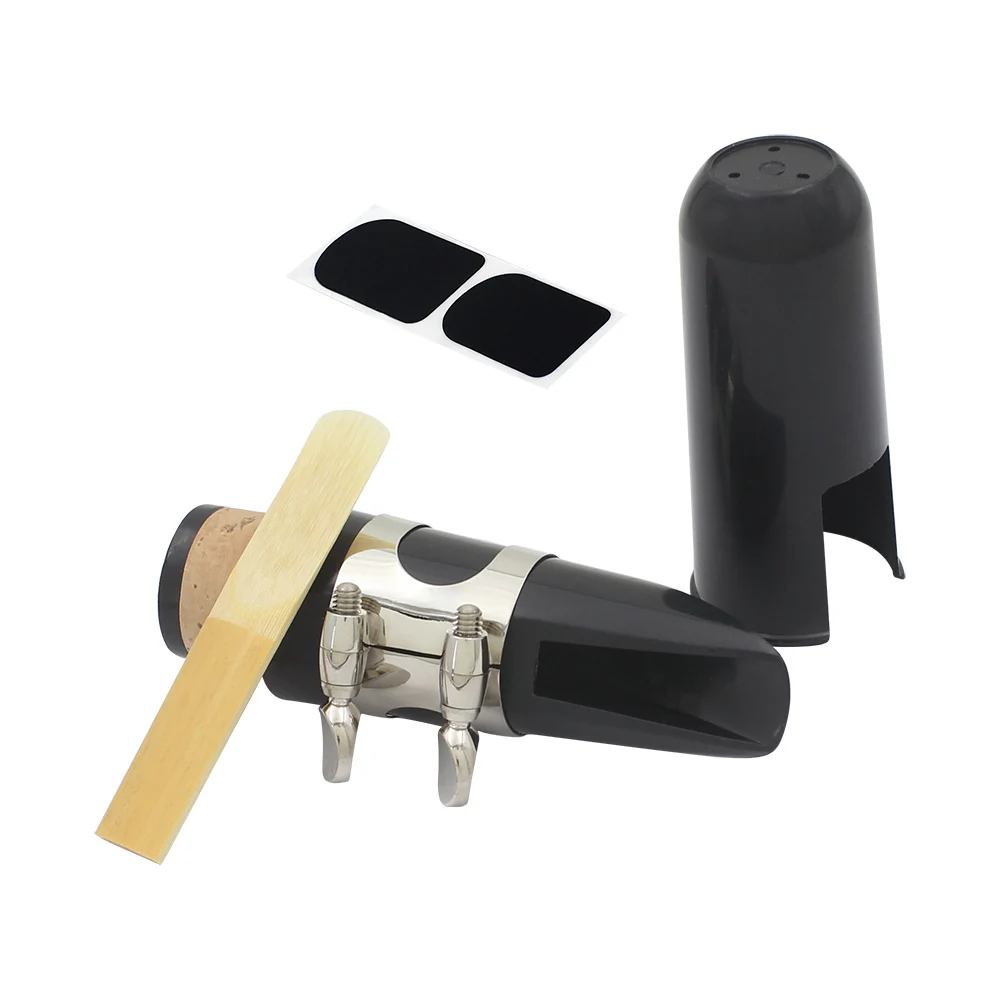 SLADE Bb الكلارينيت الباكليت المعبرة أجزاء الكلارينيت التقليدية المهنية مع القصب المعبرة بقع منصات مجموعة الأنابيب السوداء #5