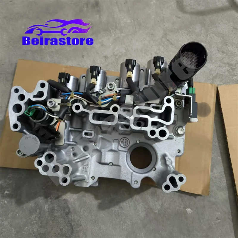 Corpo de Válvulas Genuíno JF015E RE0F11A JF015 para Transmissão CVT com Solenoide para Nissan Sunny Sentra Chevrolet Suzuki Peças Automotivas