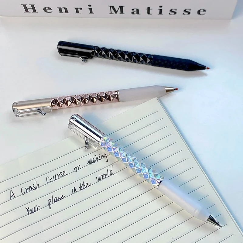 

Geometric Deformation Pen Decompression Obsessive-Compulsive Press Diamond Gel Pen Writing Business Students Intersting Gift