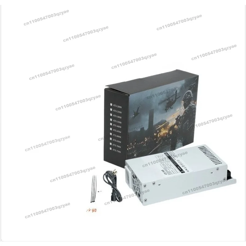 New FLEX650w750w Small 1u Full Module Pure White Pc Desktop Power Supply All-in-one Machine Host Silent
