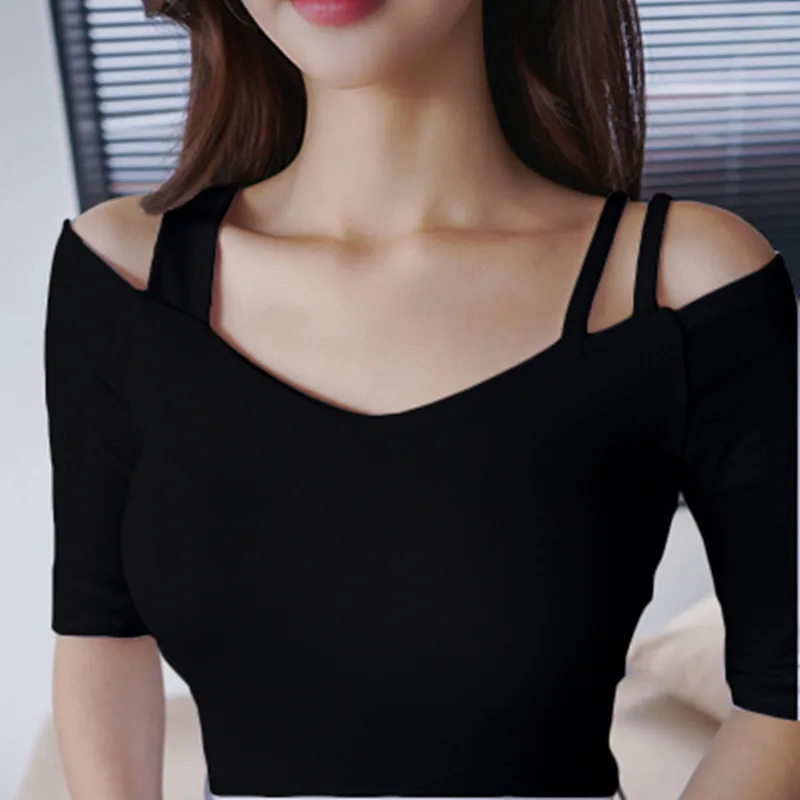 Summer Sexy Women Dance Shirt Top Ballroom Modern Salsa Tango Samba Latin Training Shirts Sling Female Adult Mid-sleeve Dancewe