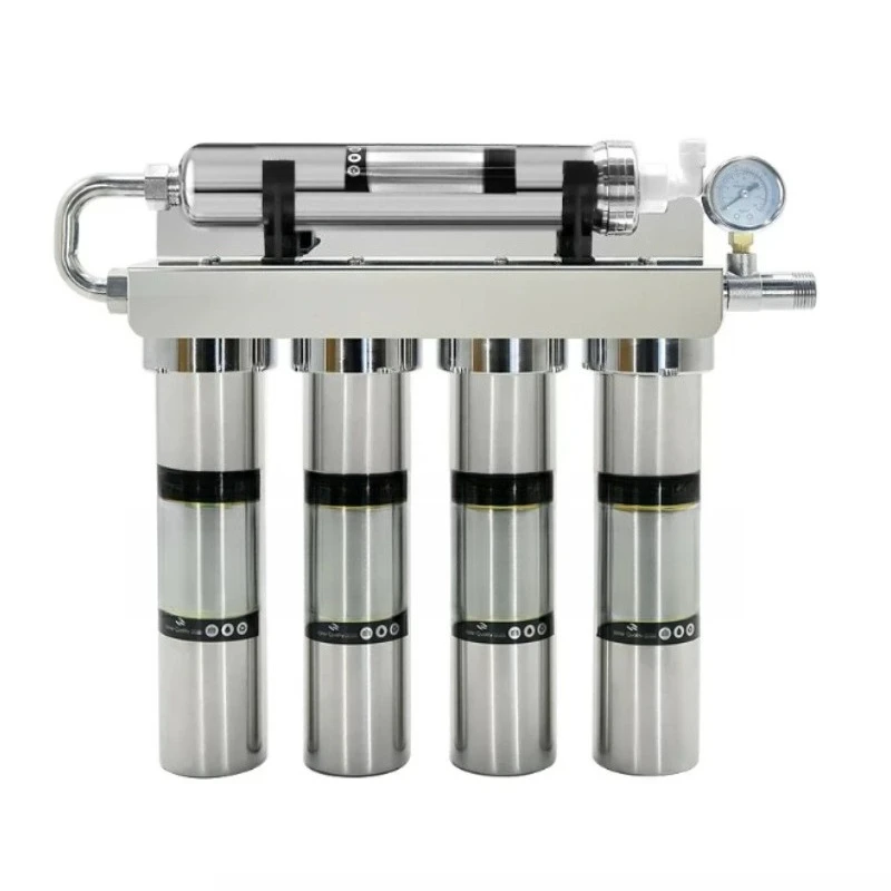 For Stainless Steel 5‑Stage Ultrafiltration Water Filter, Household Kitchen Tap Water Purifier for Direct Drinking