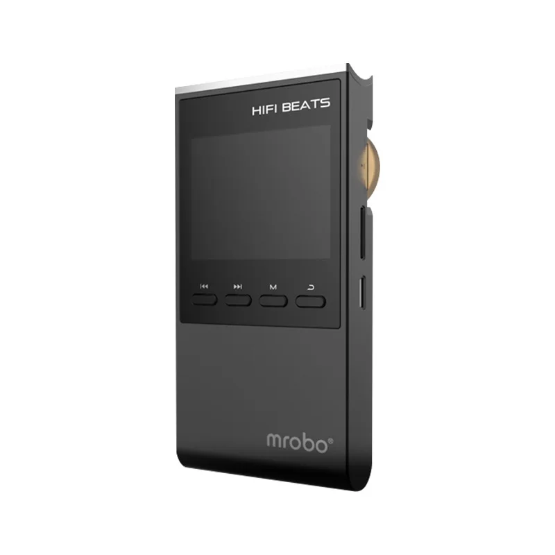 

64gb Hifi Lossless Mp3 Music er, Aluminum Alloy Body,rotary Controls,1.8 Inch Mp4 er With 2000mah Battery Long
