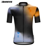 DAREVIE Men's Cycling Shirt Modern Man Breathable Cycling Shirt Men's Cycling Shirt Quick Drying Men's Cycling Clothing Breathab