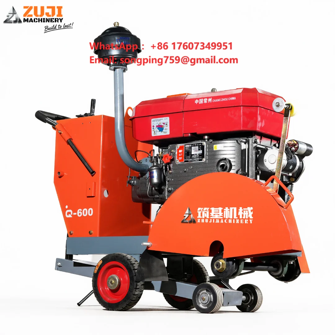 ZUJI Q600 Diesel Single Cylinder 4-Stroke Water-Cooled Concrete Cutter Engine Easy Maintenance for Construction