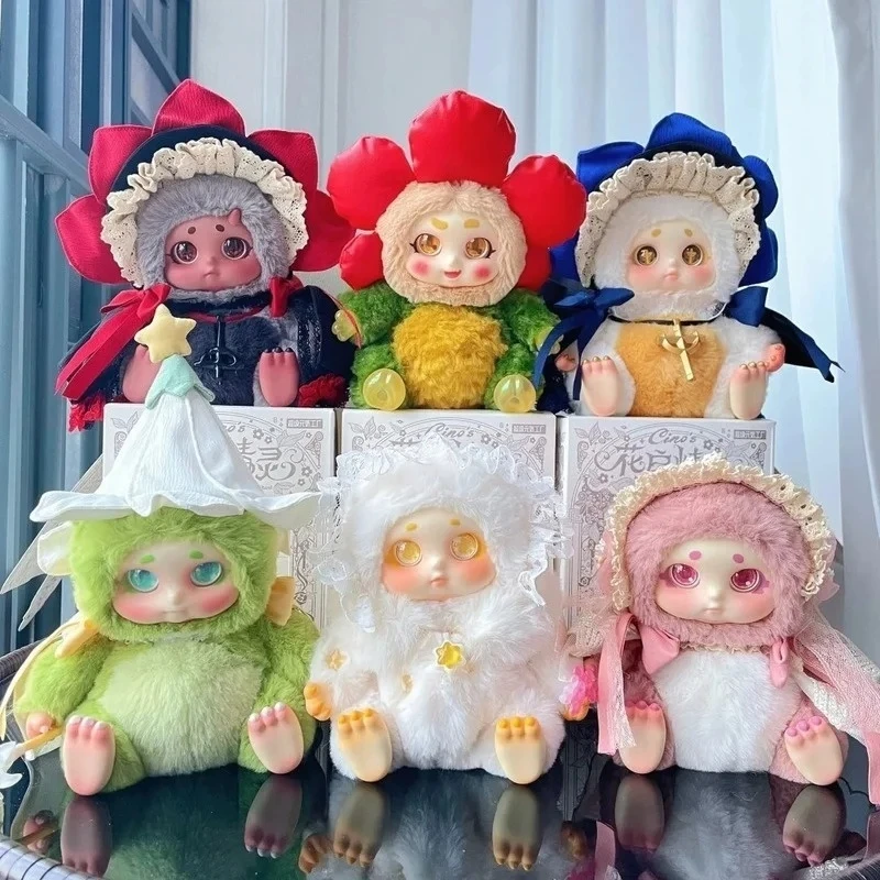 

New Original Timeshare Cino Garden Fairy Series Blind Box Action Anime Model Designer Doll Kid Toy Girl Children Birthday Gifts