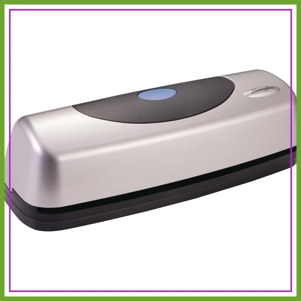

Electric 3 Hole Punch, 15 Sheet Capacity, Heavy Duty Paper Punch for Office, Black & Silver