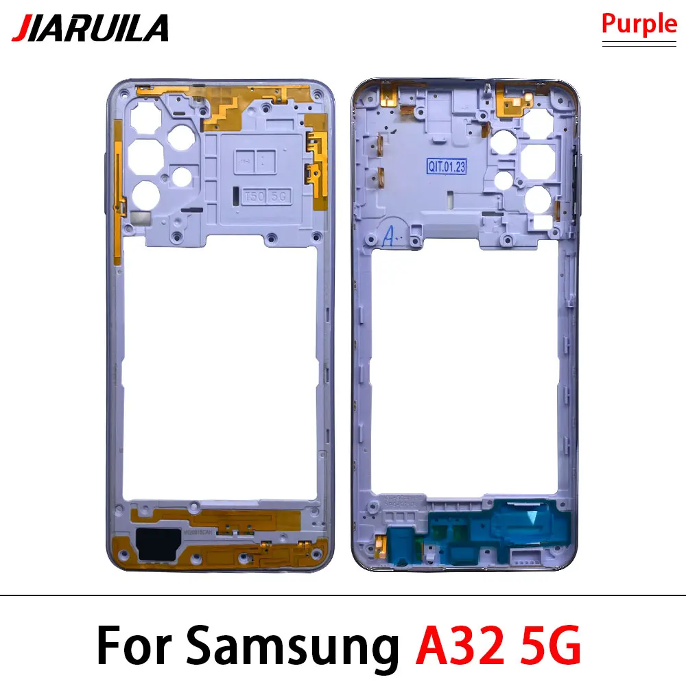 Replacement For Samsung A32 4G Middle Frame Housing Case For Samsung A32 4G A325F A32 5G A326F A326 Middle Frame Middle Plate