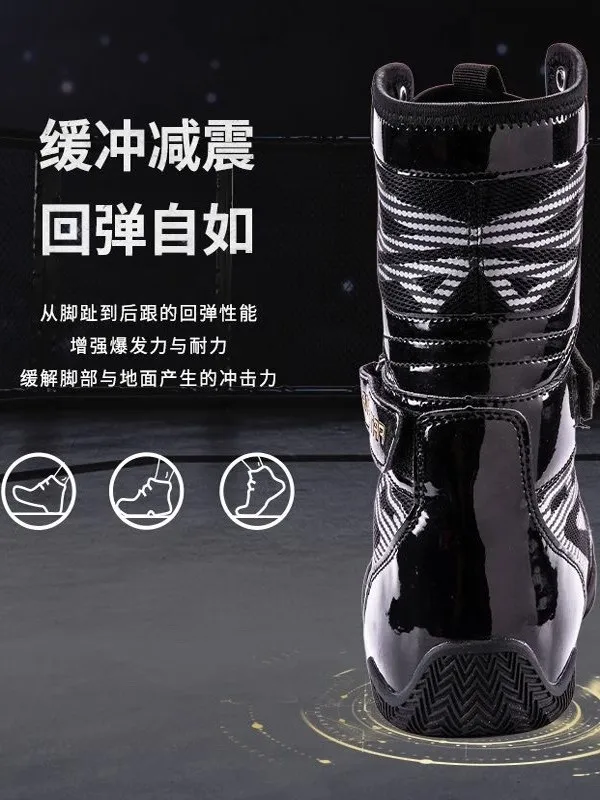 

2025 Summer New Arrival Hot-Selling Unisex Wrestling Shoes Power Support Boxing Shoes Fitness Shoes Excellent